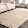 Hand Woven Don Jute With Fringe Rug - NuLOOM -Home Decor Store GUEST aeb022e2 fbbd 4e30 a460 4601ae0e08f7