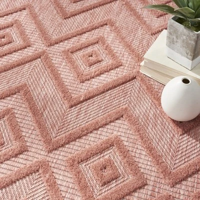 Nourison Versatile Solid Diamond Outdoor Rug 10 Nourison Versatile Solid Diamond Outdoor Rug - Image 8
