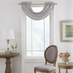 Versailles Faux Silk Waterfall Window Valance - 52" X 36"- Elrene Home Fashions -Home Decor Store GUEST af6d45b9 426f 4fd8 a7a4 0500a5248404