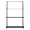 21" X 32" Walters Wood/Metal 3 Tier Shelving Black - Kate & Laurel All Things Decor -Home Decor Store GUEST af803edf 6aa7 4795 8e50 cf954cedb4b0