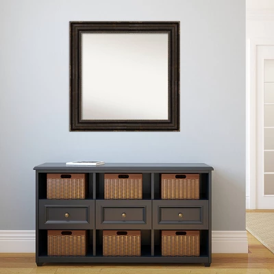 32" X 32" Non-Beveled Stately Bronze Wall Mirror - Amanti Art 7 32" X 32" Non-Beveled Stately Bronze Wall Mirror - Amanti Art - Image 5