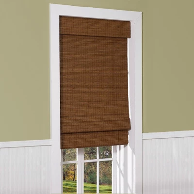 Radiance Cape Cod 25.5-in Cordless Maple Roman Shade 4 Radiance Cape Cod 25.5-in Cordless Maple Roman Shade - Image 2