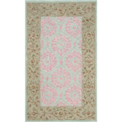 Mina Leaf Hooked Rug - Safavieh -Home Decor Store GUEST b44f4ecf 1465 423a 8b9a b196eb40987c