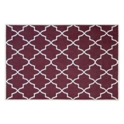 Sussexhome Lattice Collection Cotton Heavy Duty Low Pile Area Rug , 2' X 3' -Home Decor Store GUEST b453e52b d631 41c2 b4df 43ff4fbaa79f