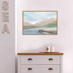 23" X 16" Royal Hills By Isabelle Z Framed Canvas Wall Art - Amanti Art -Home Decor Store GUEST b74adce1 2fda 4853 82a6 af1cd569e8dd