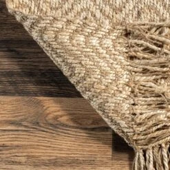 Hand Woven Don Jute With Fringe Rug - NuLOOM -Home Decor Store GUEST b7e68c46 684f 4cba 82ef ff6c02dba91e