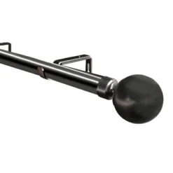 Linen Avenue Ball Single And Double Window Curtain Rod Set -Home Decor Store GUEST b886d5b6 4ab1 4993 9639 72658099ec3e