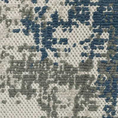 Trinity Modern Distressed Abstract Patio Area Rug Beige/Blue - Captiv8e Designs 8 Trinity Modern Distressed Abstract Patio Area Rug Beige/Blue - Captiv8e Designs - Image 6