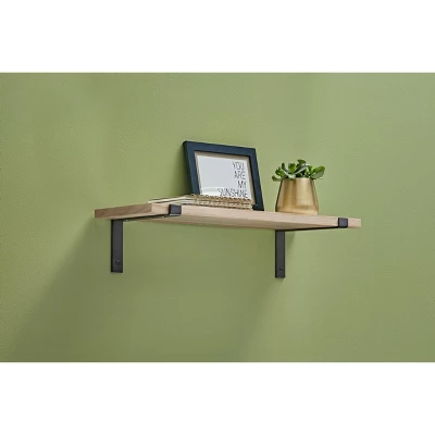 23.6" X 7.9" Feelwood Brushed Shelf Oak - Dolle Shelving 3 23.6" X 7.9" Feelwood Brushed Shelf Oak - Dolle Shelving