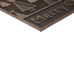 Northlight Black And Gold Merry Christmas Doormat 18" X 30" -Home Decor Store GUEST b9ef7605 1988 4920 992c 2f24c2ace51d