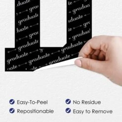 Big Dot Of Happiness Graduation Cheers Party Decor - Vinyl Wall Decals - Grad -Home Decor Store GUEST ba5c0442 0321 4e9e 9a88 495c367ccef4