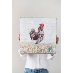 Rooster Decorative Wall Canvas - 3R Studios -Home Decor Store GUEST bc280918 6c01 4b77 b30f 2d259ce978ad