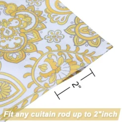 Trinity Paisley Floral Kitchen Tier Curtains For Bathroom Cafe Bedroom -Home Decor Store GUEST bc8ff7b0 28df 458d b3b6 d60d76a5942b