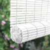 60" X 72" Outdoor Oval Vinyl Cord-Free PVC Rollup Blinds White - Radiance -Home Decor Store GUEST bfe110e6 61ee 4b7d a01f 02806c8ce23d