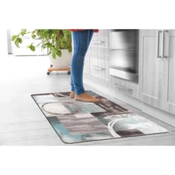 World Rug Gallery Contemporary Abstract Circles Anti Fatigue Standing Mat -Home Decor Store GUEST c00fceb0 dd83 4bdc a54f e61f1c720ff5