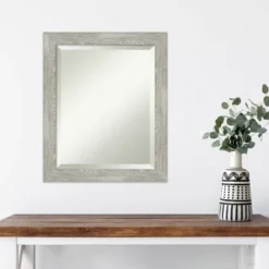 20" X 24" Dove Narrow Framed Wall Mirror Graywash - Amanti Art 12 20" X 24" Dove Narrow Framed Wall Mirror Graywash - Amanti Art -Home Decor Store GUEST c0dee6cb a25e 4cb7 8d14 735b0566e557