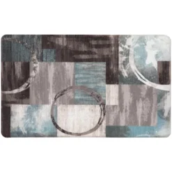 World Rug Gallery Contemporary Abstract Circles Anti Fatigue Standing Mat -Home Decor Store GUEST c0e1927e 3ddc 4691 8a2c 95ac6ffb4d17