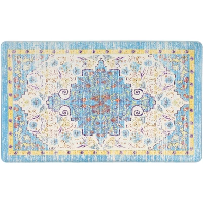 World Rug Gallery Traditional Bohemian Vintage Anti Fatigue Standing Mat 11 World Rug Gallery Traditional Bohemian Vintage Anti Fatigue Standing Mat - Image 9