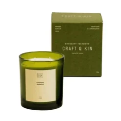 Craft & Kin Premium Aromatherapy Soy Green Candle -Home Decor Store GUEST c1de1b6c 921d 48ed b21e 131b8416df1d