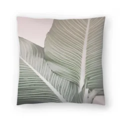 Tropical Plant Leaf By Tanya Shumkina Throw Pillow - Americanflat -Home Decor Store GUEST c426b94a f9d7 4e8a a723 b310f3b4df58