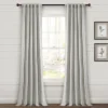 Home Boutique Farmhouse Vintage Stripe Yarn Dyed Cotton Back Tab/Rod Pocket Window Curtain Panels Gray 40X95 Set -Home Decor Store GUEST c4539237 1fd8 4366 8633 db62efed1059 1