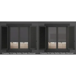 Linen Avenue Cordless Cassette 5% Solar Roller Shade,Black, Charcoal, And White 12 Linen Avenue Cordless Cassette 5% Solar Roller Shade,Black, Charcoal, And White -Home Decor Store GUEST cc58dcec 4aa9 447e 8b07 83e7eba615d8