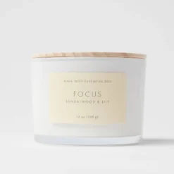 Wood Lidded Glass Wellness Focus Candle - Threshold™ -Home Decor Store GUEST ccaaeff8 d438 4560 918b 7bc307fe7418