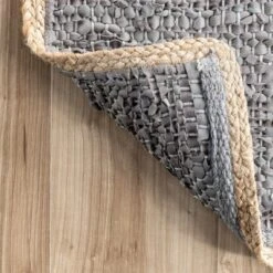 NuLOOM Sabby Hand Woven Leather Flatweave Area Rug -Home Decor Store GUEST ccbc1b55 bdf7 4628 ab1b 55954da51f45