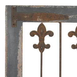 Traditional Metal Scroll Distressed Door Inspired Ornamental Wall Decor With Metal Wire Details Brown - Olivia & May -Home Decor Store GUEST ccc38efa 157a 4eb3 97e8 c9eb8cf2057f