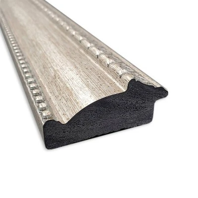 42" X 31" Non-Beveled Lyla Ornate Silver Wall Mirror - Amanti Art 3 42" X 31" Non-Beveled Lyla Ornate Silver Wall Mirror - Amanti Art