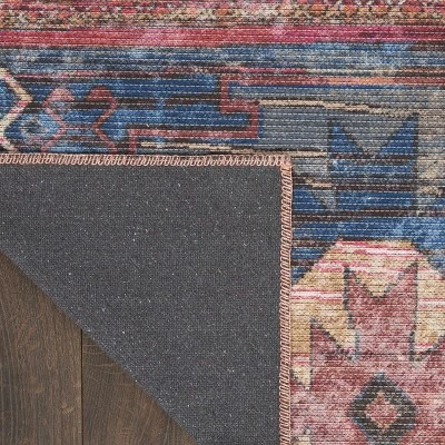 Nicole Curtis Machine Washable Distressed Southwestern Indoor Rug 4 Nicole Curtis Machine Washable Distressed Southwestern Indoor Rug - Image 2