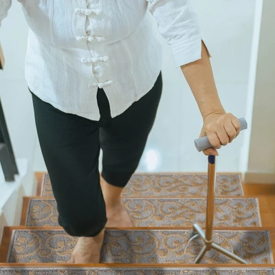 Sussexhome Leaves Collection Non-Slip Carpet Stair Treads For Wooden Steps, 9" X 28" 5 Sussexhome Leaves Collection Non-Slip Carpet Stair Treads For Wooden Steps, 9" X 28" - Image 3