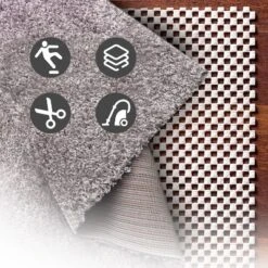 Nevlers Non-Slip Rug Pad 3'x5' - White -Home Decor Store GUEST d3550284 4287 4956 ac1a 1f7d89d6d7ea 4