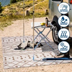 Nokat Modern Bohemian Inspired Indoor/Outdoor Area Rug - JONATHAN Y -Home Decor Store GUEST d3f0a81e d6f9 49d9 9ab2 edc22e8190d9