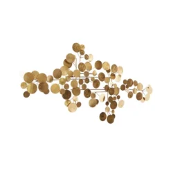 Metal Plate Wall Decor Gold - CosmoLiving By Cosmopolitan -Home Decor Store GUEST d547bbcf 9993 4b18 9d03 feef865d18a1