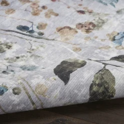 Nourison Washables Contemporary Floral Indoor Non-Skid Area Rug -Home Decor Store GUEST d85a7295 c22e 40aa 8e58 c564aebb19a6