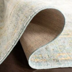 2'3"x8' Runner Valencia Rug Light Blue/Turquoise - Safavieh -Home Decor Store GUEST db9e03c6 400d 4b0b be59 83a0749ffc64