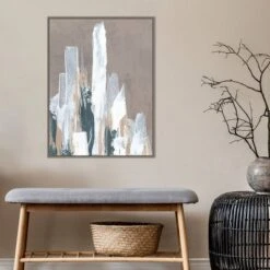 22" X 30" Shape Of Form II By JL Design Framed Canvas Wall Art Gray Wash - Amanti Art -Home Decor Store GUEST ddf4c845 fb42 4811 aec8 3369477ed8e2