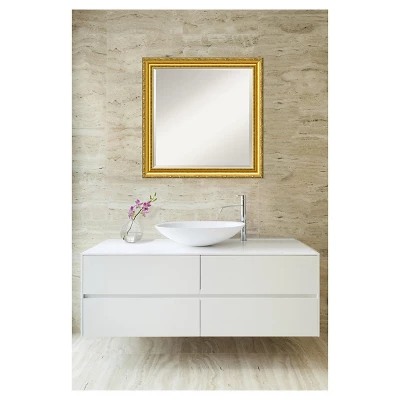 Colonial Embossed Gold Framed Wall Mirror - Amanti Art 8 Colonial Embossed Gold Framed Wall Mirror - Amanti Art - Image 6