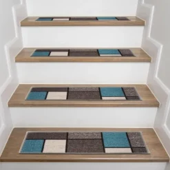 World Rug Gallery Contemporary Modern Boxes Non-Slip Stair Treads 15 World Rug Gallery Contemporary Modern Boxes Non-Slip Stair Treads -Home Decor Store GUEST df344c99 36c8 479e beda 91454545ea2e