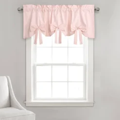 18"x52" Melody Bow Valance Blush - Lush Décor -Home Decor Store GUEST df3d4d53 5577 4744 8cd2 dc0bb6042fda