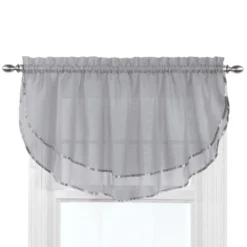 Collections Etc Elegance Sheer Ascot Window Valance, Allows Light To Enter While Maintaining Privacy - Decorative Accent For Any Room In -Home Decor Store GUEST e0395115 4bcf 4cef 86e9 2ebb502d0743