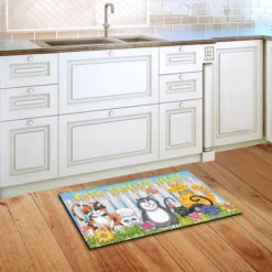 Briarwood Lane Cats Spoiled Here Spring Doormat Floral Humor Indoor Outdoor 30" X 18" -Home Decor Store GUEST e109a804 8b10 4dae 9a70 1a24121f7afa