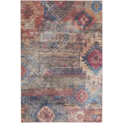 Nicole Curtis Machine Washable Distressed Southwestern Indoor Rug 25 Nicole Curtis Machine Washable Distressed Southwestern Indoor Rug -Home Decor Store GUEST e2794d9f 7b7c 496d 904e f397ed9d2f3d