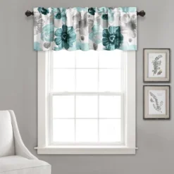 18"x52" Leah Room Darkening Single Window Valance - Lush Décor -Home Decor Store GUEST e358ffb7 49ef 4629 9c61 96ba4b0daed6