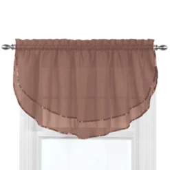 Collections Etc Elegance Sheer Ascot Window Valance, Allows Light To Enter While Maintaining Privacy - Decorative Accent For Any Room In -Home Decor Store GUEST e481cbb8 95f9 4da8 8770 f96745730184