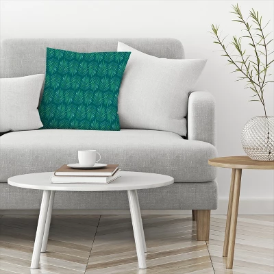 Modern Rainforest By Modern Tropical Throw Pillow - Americanflat 4 Modern Rainforest By Modern Tropical Throw Pillow - Americanflat - Image 2