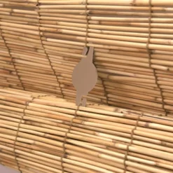 60"x72" Hyman Light Filtering Outdoor Cord Free Reed Rollup Horizontal Blinds Brown -Home Decor Store GUEST e7941df7 e185 4aa2 acc6 ffda6fef03d1