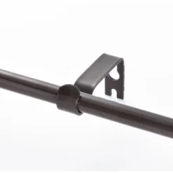 Decorative Drapery Single Rod Set With Cage Ball Finials Oil Rubbed Bronze - Lumi Home Furnishings