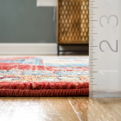 NuLOOM Novah Medallion Area Rug 4 NuLOOM Novah Medallion Area Rug - Image 2